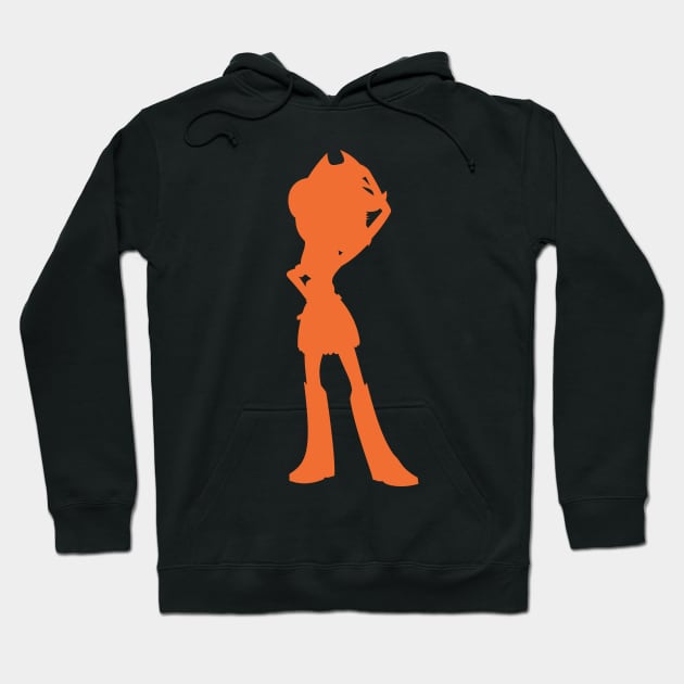 Applejack Equestria Girls Silhouette Hoodie by Wissle